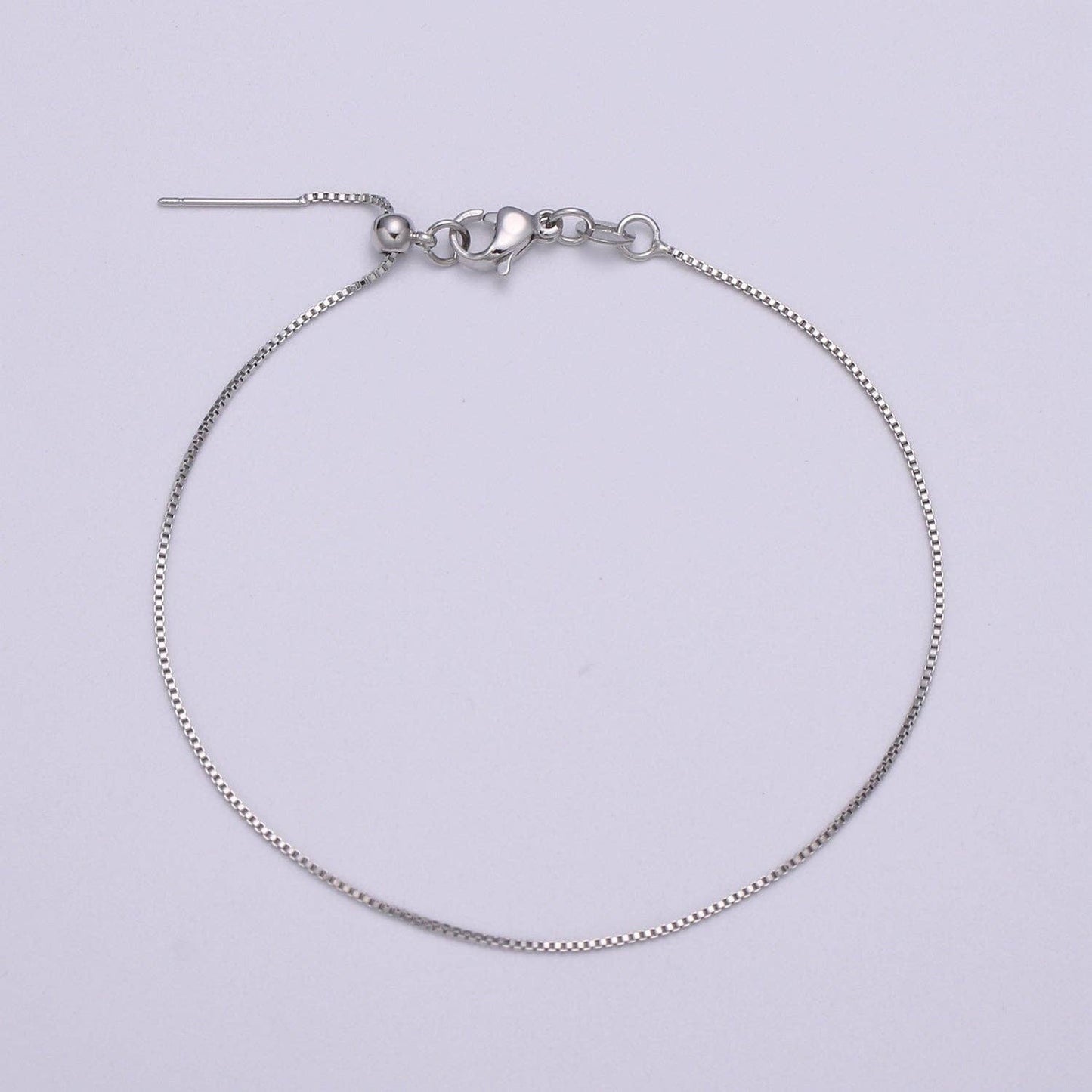 Gold Filled 8.5 long Chain with Lobster Clasp For DIY Jewelry Making Bracelet Anklet  L-206~L-209: Gold