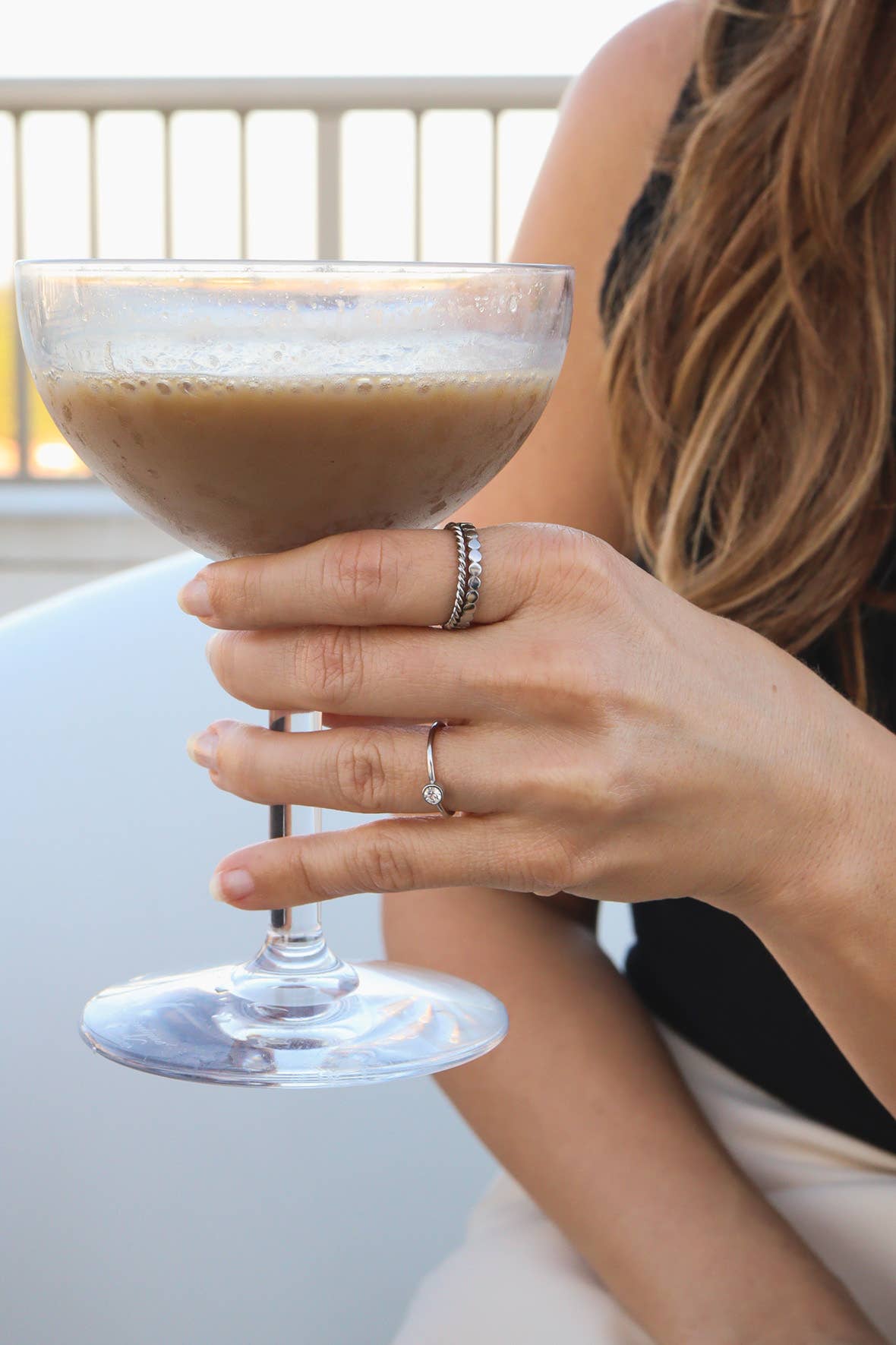 Stainless Steel Braided Stacking Ring - Hypoallergenic: Gold / 6