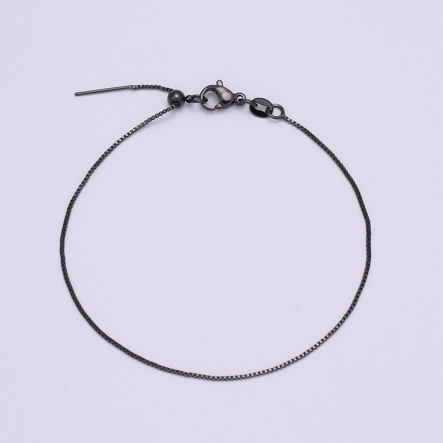 Gold Filled 8.5 long Chain with Lobster Clasp For DIY Jewelry Making Bracelet Anklet  L-206~L-209: Gold