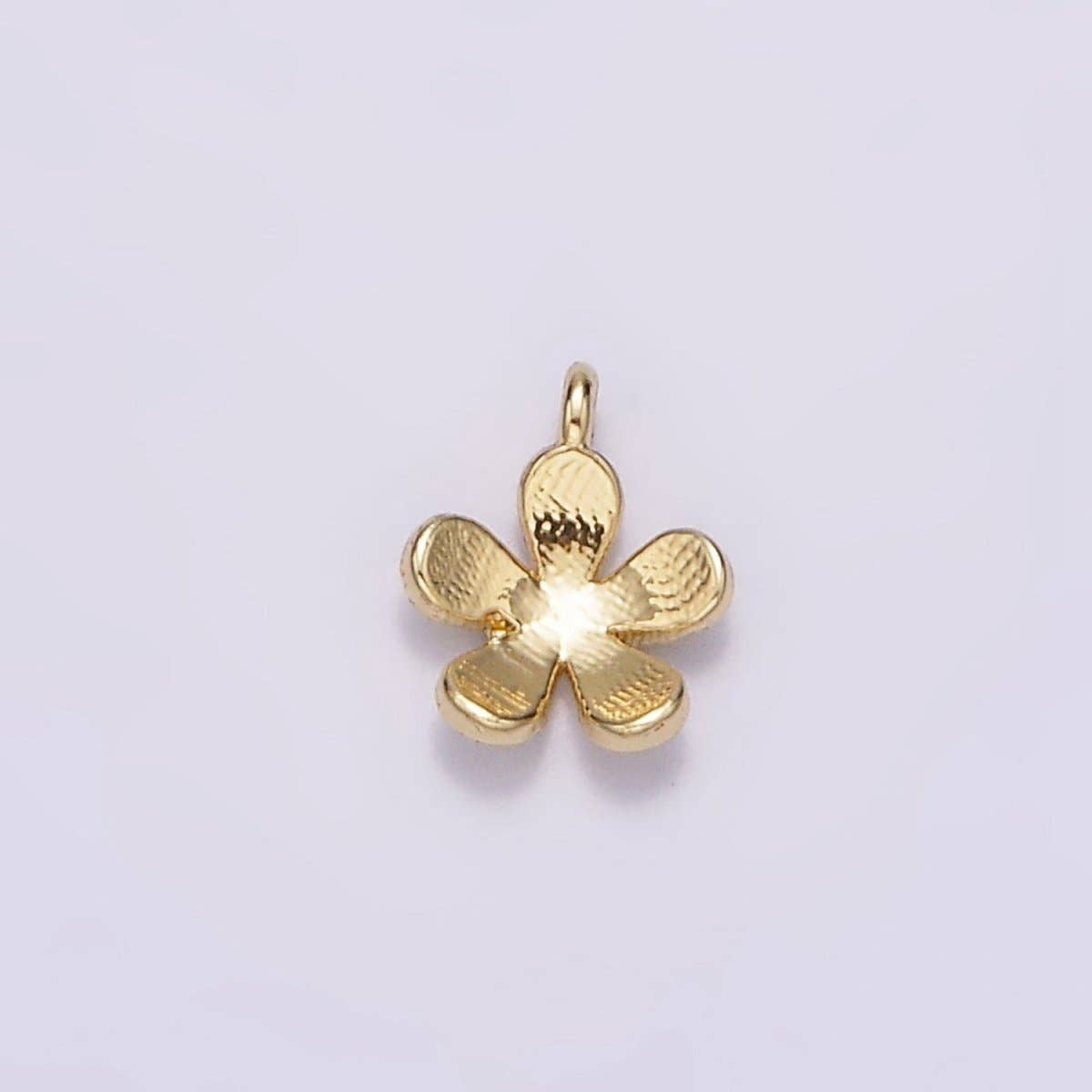 14K Gold Filled Flower Nature Minimalist Mini Add-On Charm | AG493