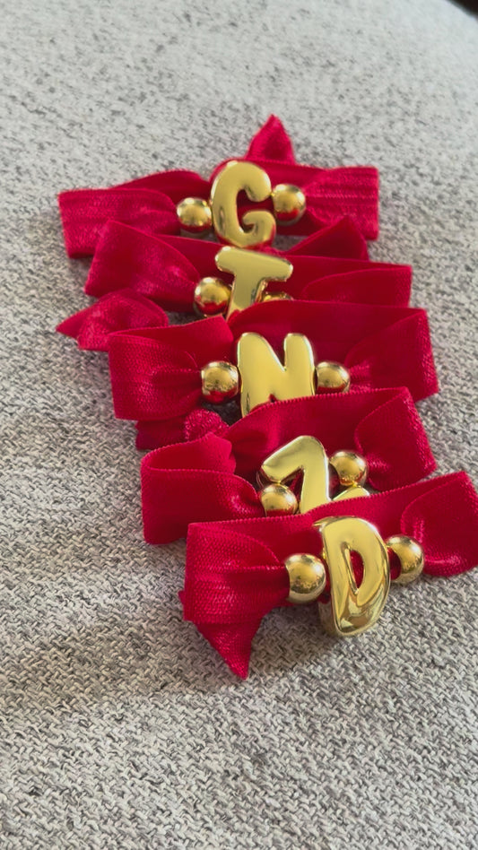 Elastic Band - Initial Bracelets